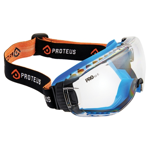 SAFETY GOGGLE PROTEUS CLEAR LENS LOW PROFILE GOGGLE